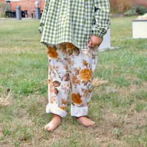 Vintage Floral Trousers